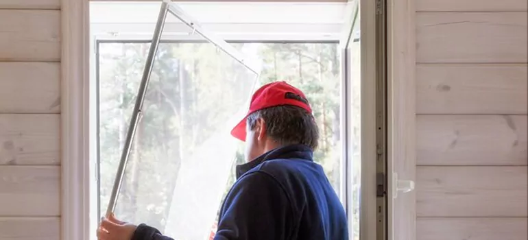 Expandable Window Screen Installation in Largo, FL